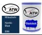 Preview: Mitsubishi, Nordic Blue, B96: 500ml Lackdose, von ATW Autoteile West.